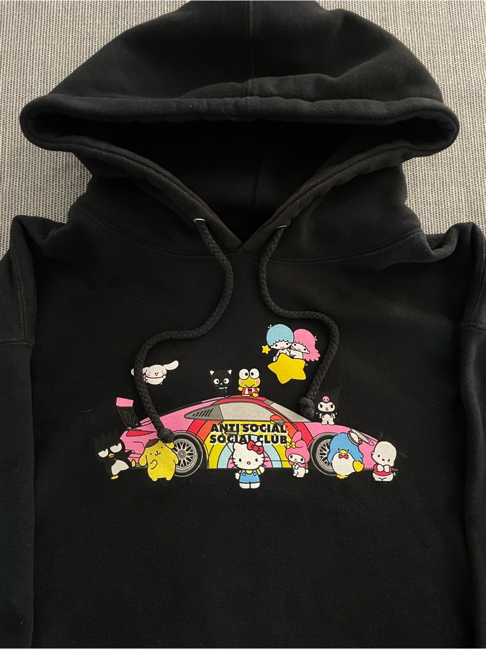 Anti Social Social Club x Sanrio Black Hoodie